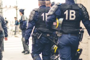 Des policiers à Lyon, lors d'une intervention. Image d'illustration.