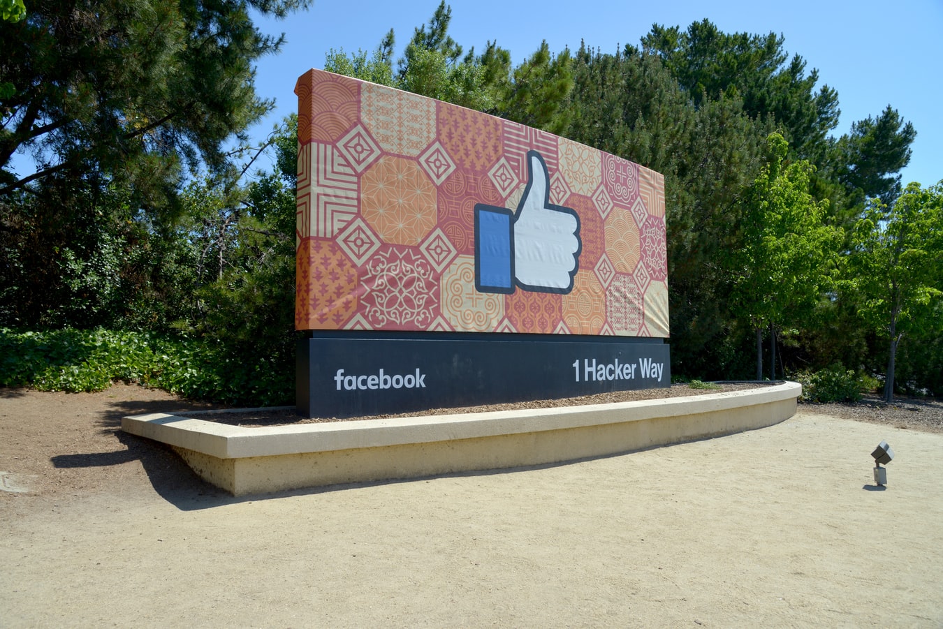 Menlo Park, siège social de Facebook aux Etats Unis.